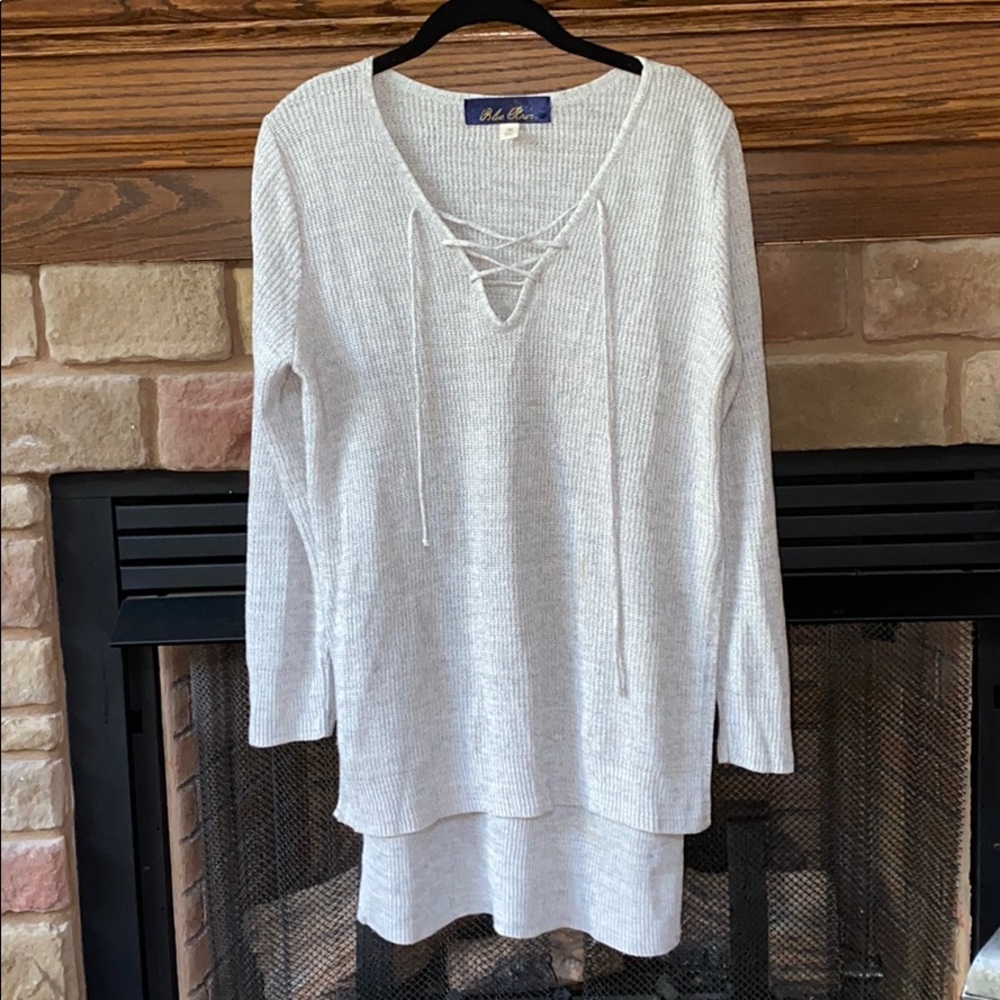 Cozy gray tunic